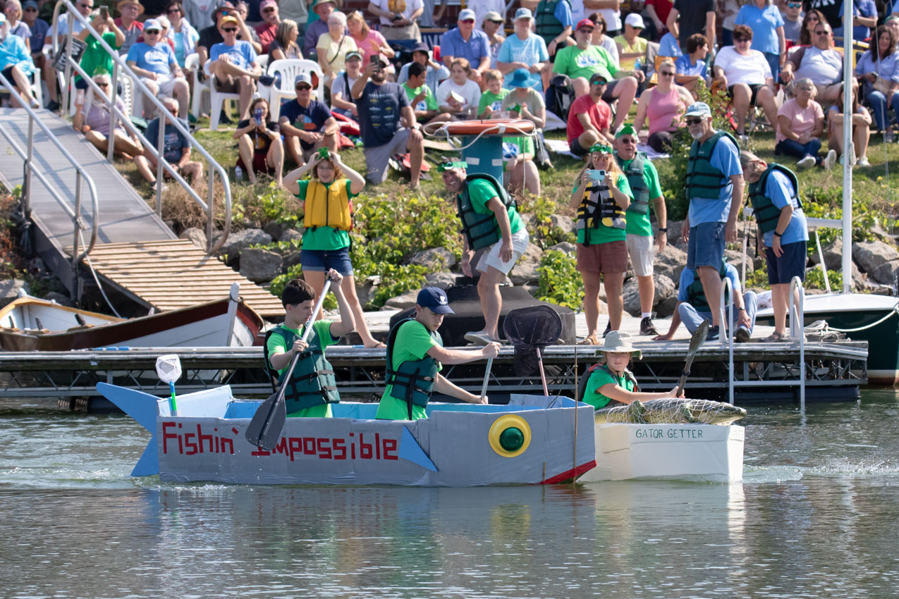 Copy of 2T7A2076a Cardboard Boat Regatta, Bayfront Maritime Center