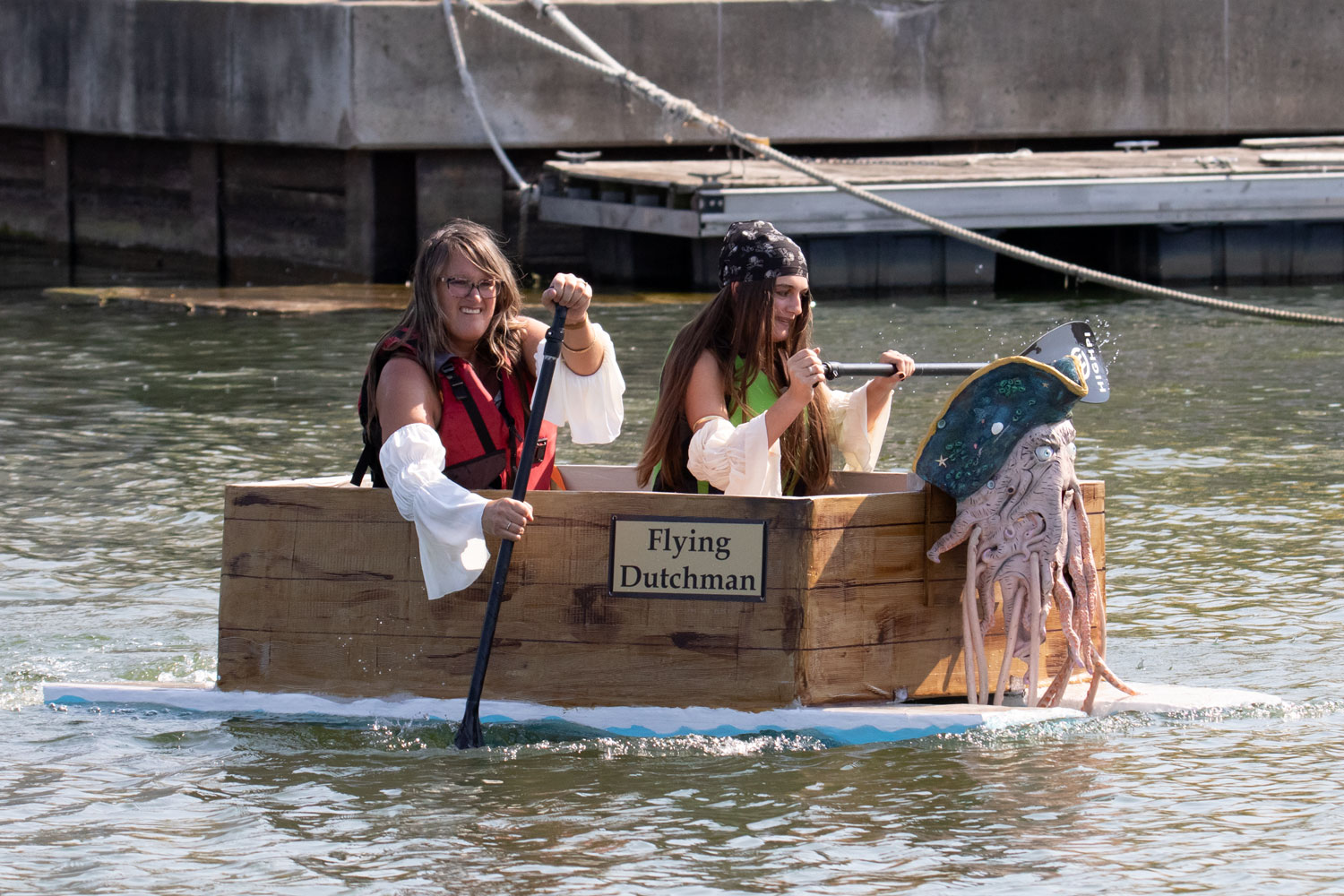 Copy of 2T7A2439a Cardboard Boat Regatta, Bayfront Maritime Center